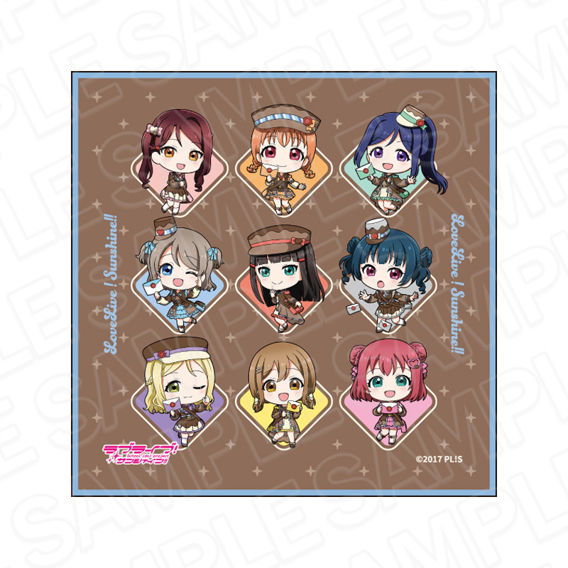 ラブライブ!サンシャイン!! ミニタオル メッセンジャー デフォルメ ver. - AniSmile