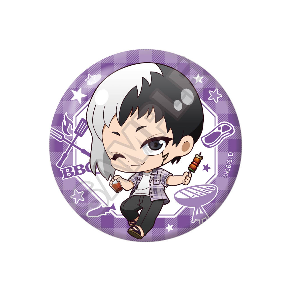 Dr.STONE ちびっつ! バーベキュー 缶バッジ ※1BOX=7入 画像 4 | AniSmile