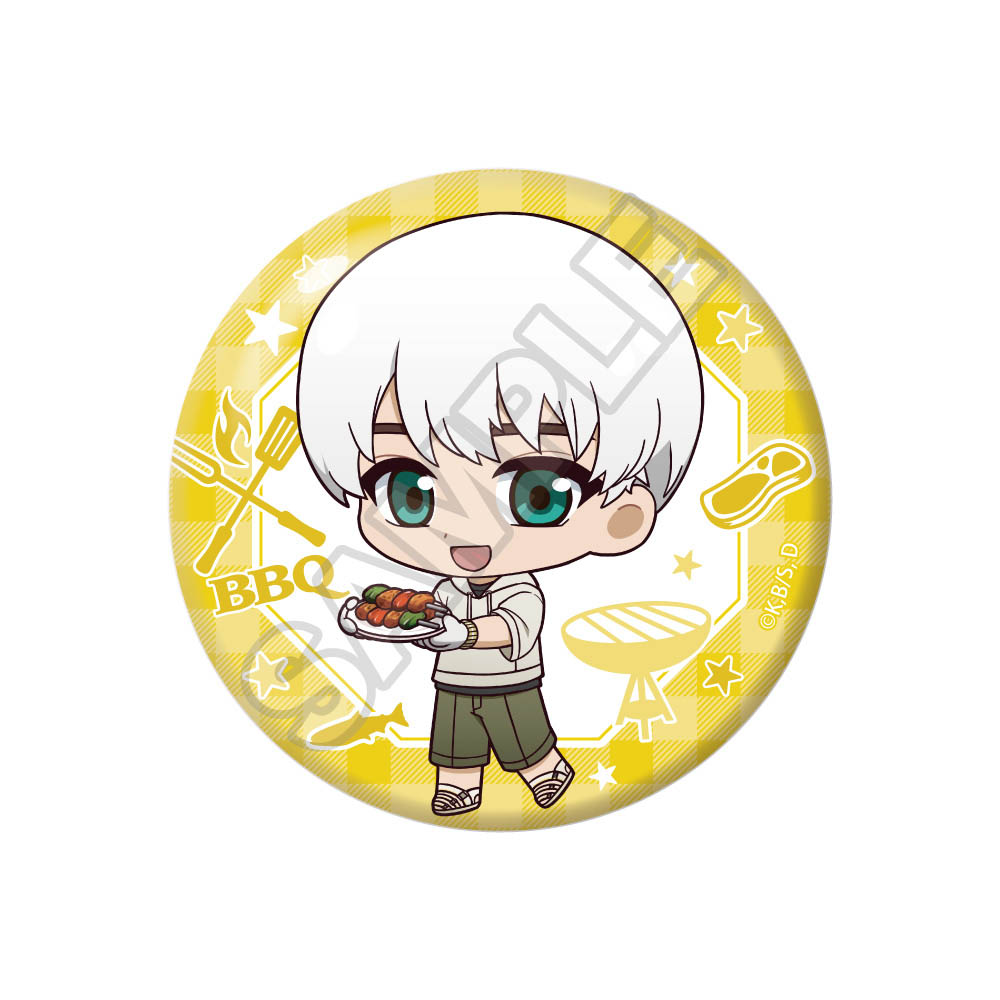 Dr.STONE ちびっつ! バーベキュー 缶バッジ ※1BOX=7入 画像 5 | AniSmile