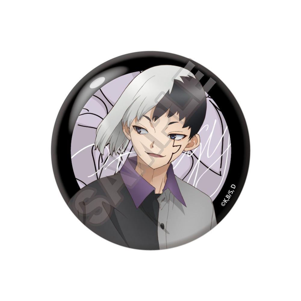 Dr.STONE Monotone Street 缶バッジ ※1BOX=6入 画像 6 | AniSmile