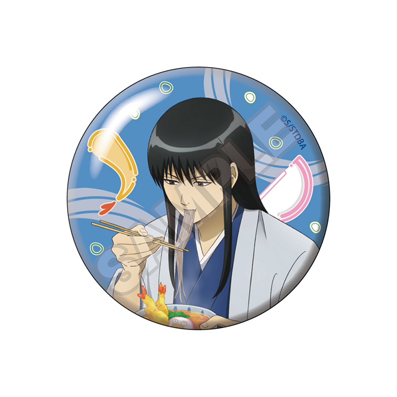 銀魂 「麺好きに悪い奴はいない」 缶バッジ ※1BOX=6入 画像 4 | AniSmile