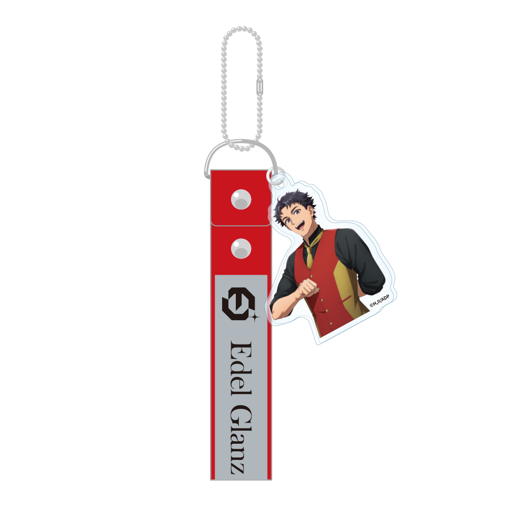 薬屋のひとりごと 銀テープキーホルダー 李白 エイプリルフール 2026Ver. - AniSmile