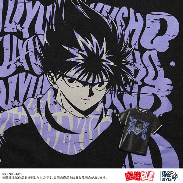 幽☆遊☆白書 スタジオぴえろスタイル Tシャツ形メタルマグネット 飛影 画像 2 | AniSmile