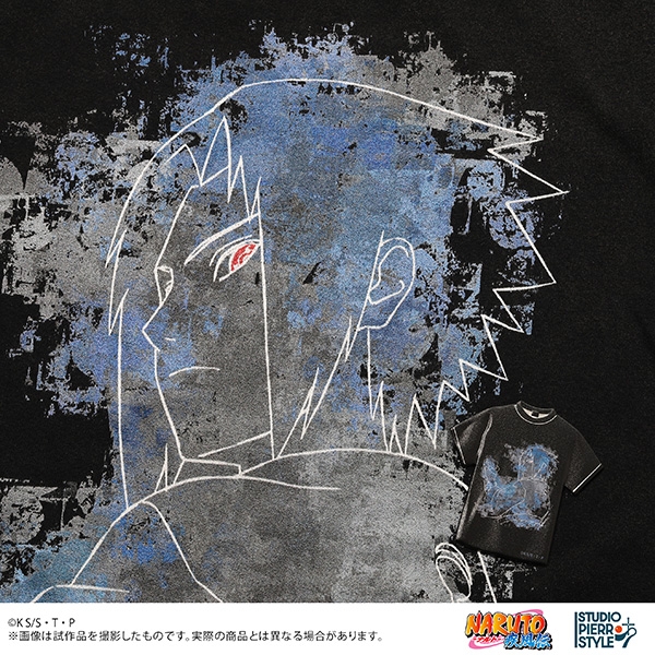 NARUTO-ナルト- 疾風伝 スタジオぴえろスタイル Tシャツ形メタルマグネット うちはサスケ 画像 2 | AniSmile