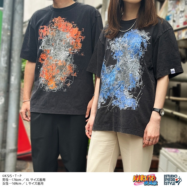 スタジオぴえろスタイル ヴィンテージ風Tシャツ うずまきナルト L 画像 3 | AniSmile
