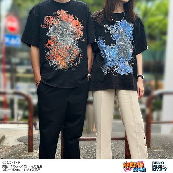 スタジオぴえろスタイル ヴィンテージ風Tシャツ うずまきナルト L 画像 4 | AniSmile