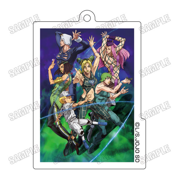 アニメ『ジョジョの奇妙な冒険 ストーンオーシャン』 アクリルキーホルダー【RE】B - 公式商品画像 | AniSmile