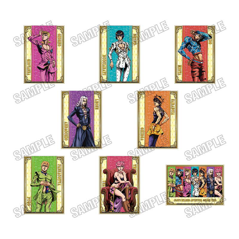 アニメ『ジョジョの奇妙な冒険 黄金の風』 ブロマイドセット【RE】A 画像 2 | AniSmile