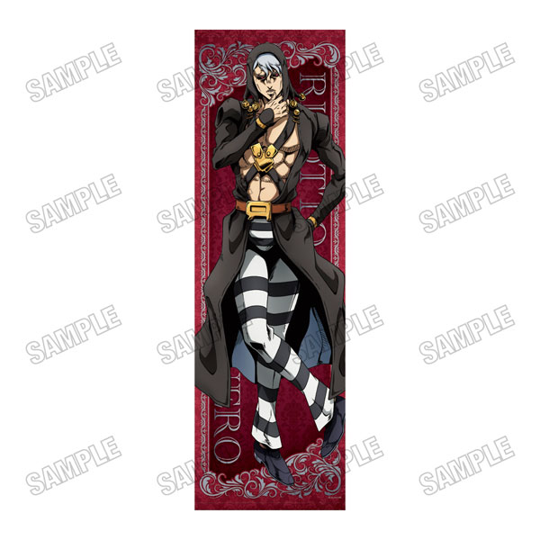 アニメ『ジョジョの奇妙な冒険 黄金の風』 等身大タペストリー【RE】⑦リゾット・ネエロ - 公式商品画像 | AniSmile