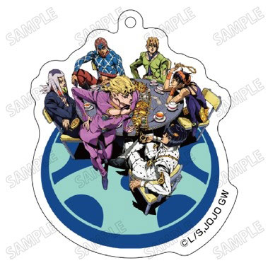 アニメ『ジョジョの奇妙な冒険 黄金の風』 アクリルキーホルダー【RE】B - 公式商品画像 | AniSmile