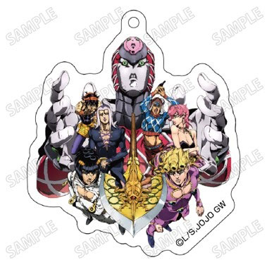 アニメ『ジョジョの奇妙な冒険 黄金の風』 アクリルキーホルダー【RE】A - 公式商品画像 | AniSmile