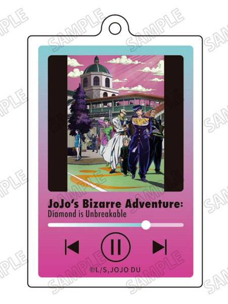 アニメ『ジョジョの奇妙な冒険 ダイヤモンドは砕けない』 アクリルキーホルダー【RE】② - 公式商品画像 | AniSmile