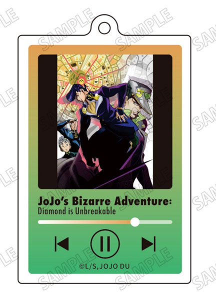 アニメ『ジョジョの奇妙な冒険 ダイヤモンドは砕けない』 アクリルキーホルダー【RE】① - 公式商品画像 | AniSmile