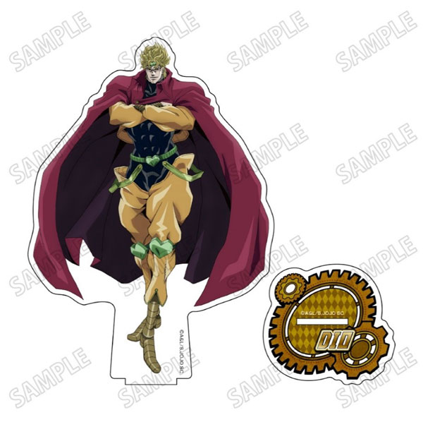 アニメ『ジョジョの奇妙な冒険 スターダストクルセイダース』 描き下ろしBIGアクリルスタンド【JF25】⑥DIO - 公式商品画像 | AniSmile