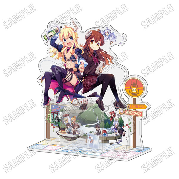 「まちカドまぞく」 アクリルジオラマ【5巻ver.】 - 公式商品画像 | AniSmile