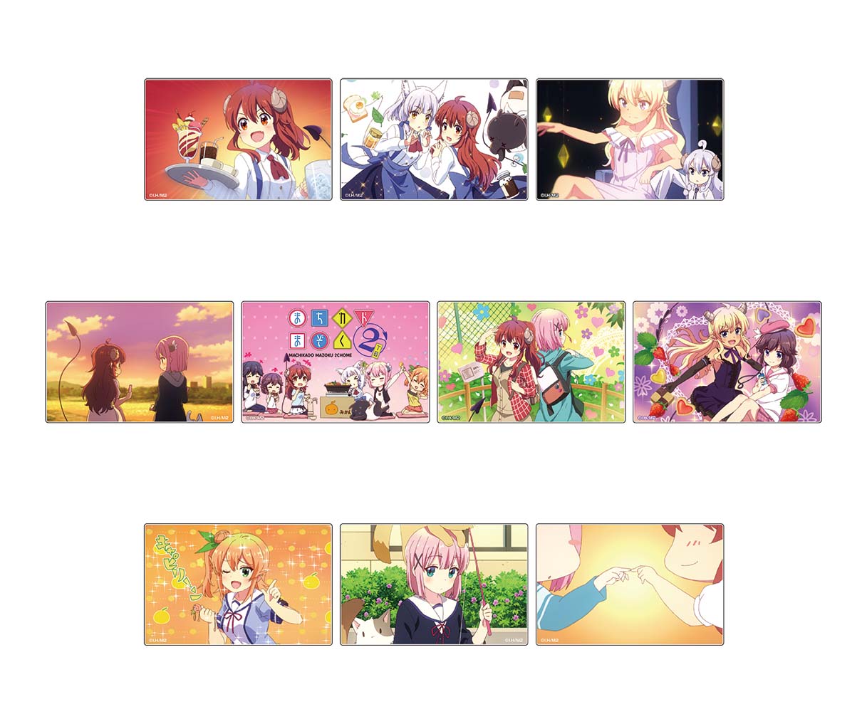 TVアニメ「まちカドまぞく 2丁目」 場面写アクリルブロックコレクション - 公式商品画像 | AniSmile