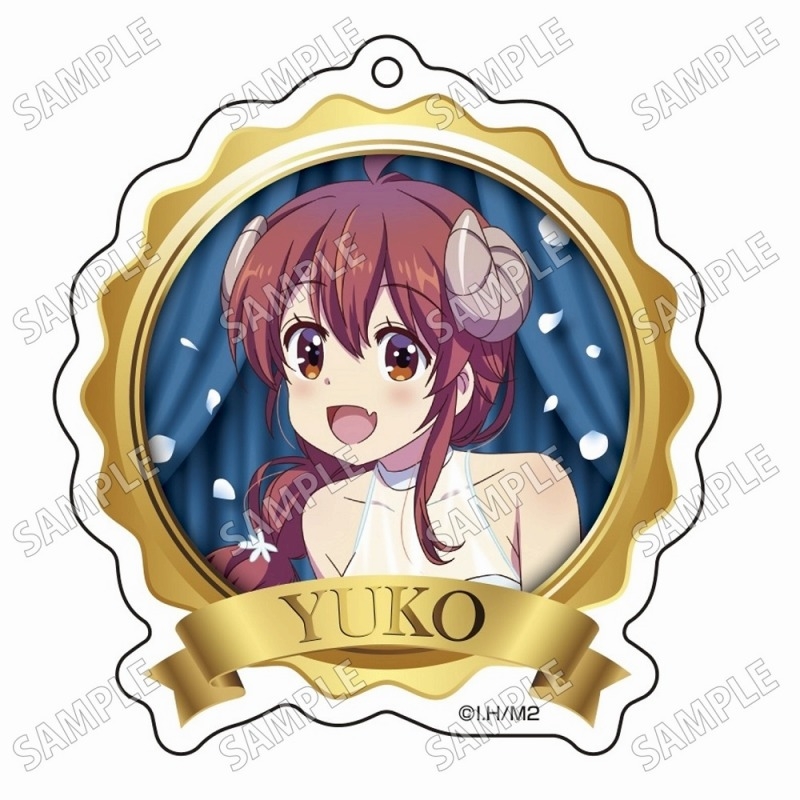 TVアニメ「まちカドまぞく 2丁目」 描き下ろしアクリルキーホルダー【パーティードレスver.】①吉田優子 - 公式商品画像 | AniSmile