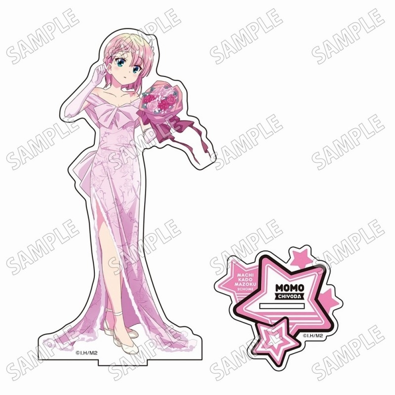 TVアニメ「まちカドまぞく 2丁目」 描き下ろしBIGアクリルスタンド【パーティードレスver.】②千代田桃 - 公式商品画像 | AniSmile