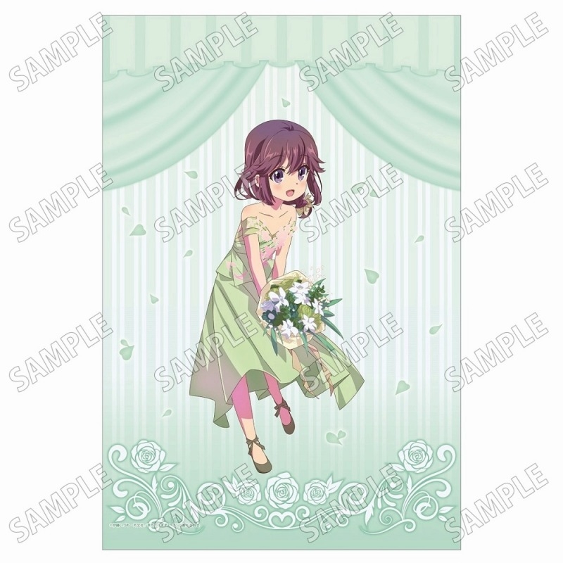 TVアニメ「まちカドまぞく 2丁目」 描き下ろしB2タペストリー【パーティードレスver.】⑦吉田良子 - 公式商品画像 | AniSmile