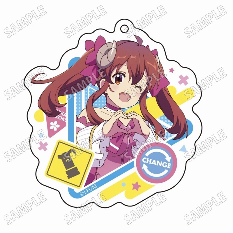 TVアニメ「まちカドまぞく」 アクリルキーホルダー【衣装チェンジver.】①吉田優子 - 公式商品画像 | AniSmile