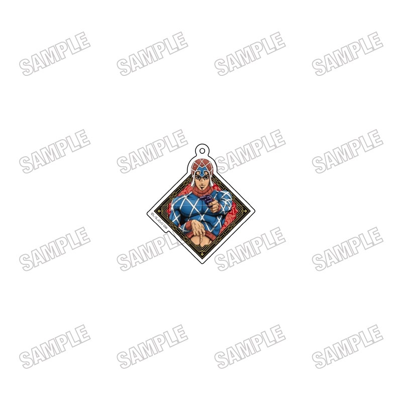 アニメ『ジョジョの奇妙な冒険 黄金の風』 描き下ろしアクリルキーホルダー【AM2026】③グイード・ミスタ - 公式商品画像 | AniSmile