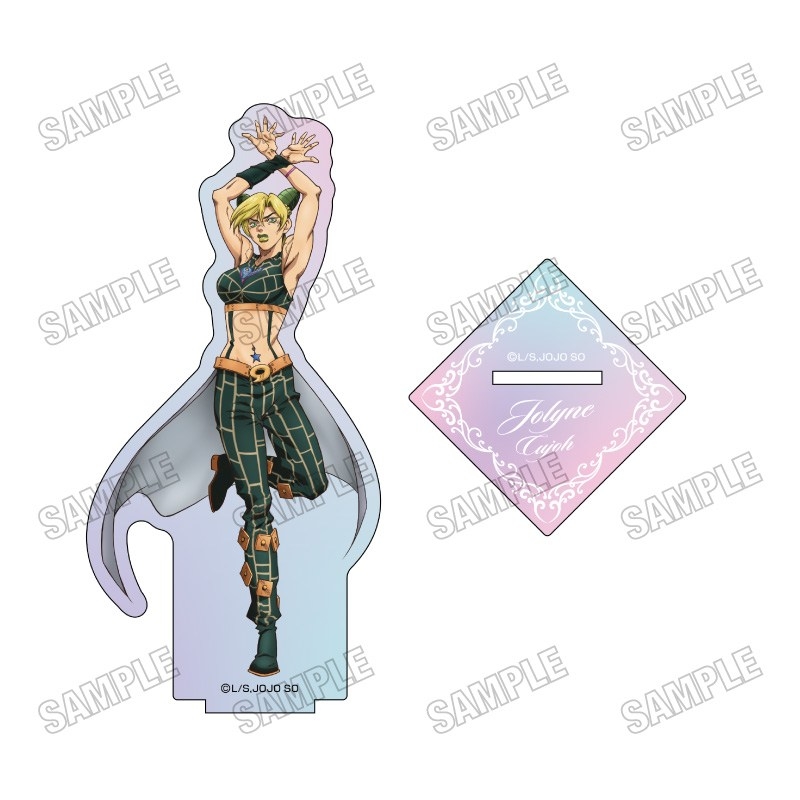 アニメ『ジョジョの奇妙な冒険 ストーンオーシャン』 描き下ろしオーロラアクリルスタンド【AM2026】①空条徐倫 - 公式商品画像 | AniSmile