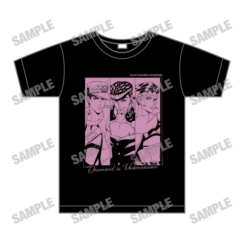 アニメ『ジョジョの奇妙な冒険 ダイヤモンドは砕けない』 描き下ろしTシャツ【AM2026】 - 公式商品画像 | AniSmile