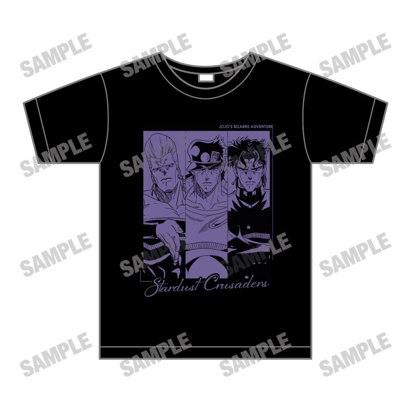 アニメ『ジョジョの奇妙な冒険 スターダストクルセイダース』 描き下ろしTシャツ【AM2026】 - 公式商品画像 | AniSmile