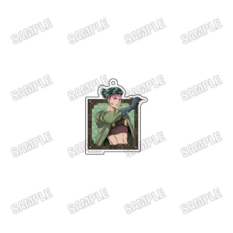 アニメ『ジョジョの奇妙な冒険 ダイヤモンドは砕けない』 描き下ろしアクリルキーホルダー【AM2026】②岸辺露伴 - 公式商品画像 | AniSmile