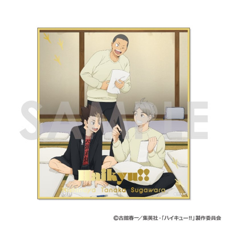 ハイキュー!! トレーディングミニ色紙 ~決戦前夜!~ 画像 3 | AniSmile