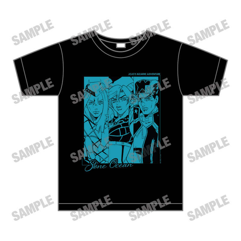 アニメ『ジョジョの奇妙な冒険 ストーンオーシャン』 描き下ろしTシャツ【AM2026】 画像 2 | AniSmile