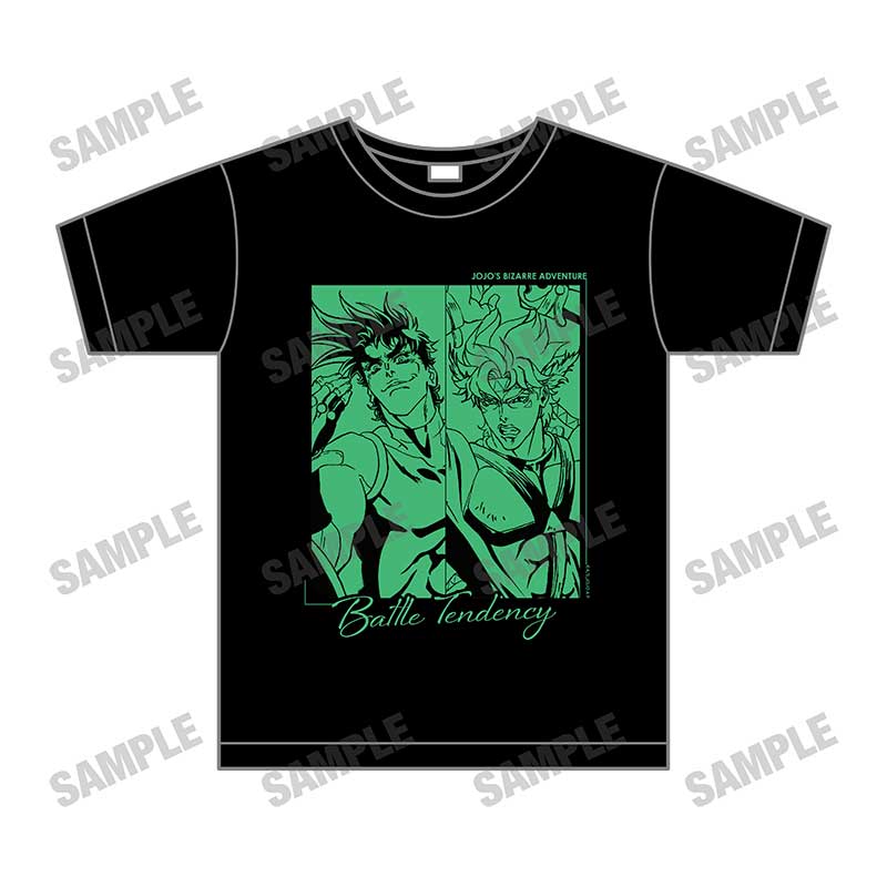 アニメ『ジョジョの奇妙な冒険 戦闘潮流』 描き下ろしTシャツ【AM2026】 画像 2 | AniSmile