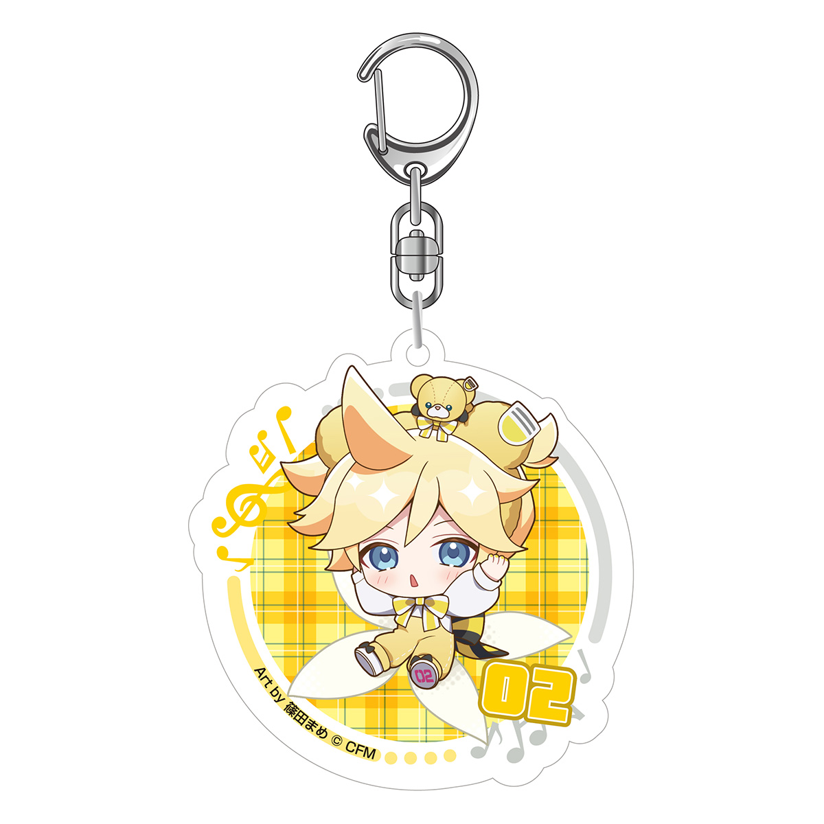 ピアプロキャラクターズ ぷちふれ アクリルキーホルダー(鏡音レン) - 公式商品画像 | AniSmile