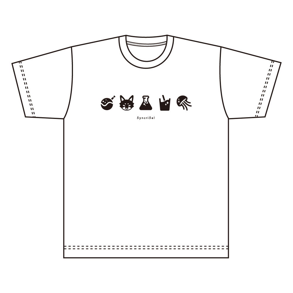 ラブライブ!スーパースター!! Tシャツ(Mサイズ) / 5yncri5e! - 公式商品画像 | AniSmile