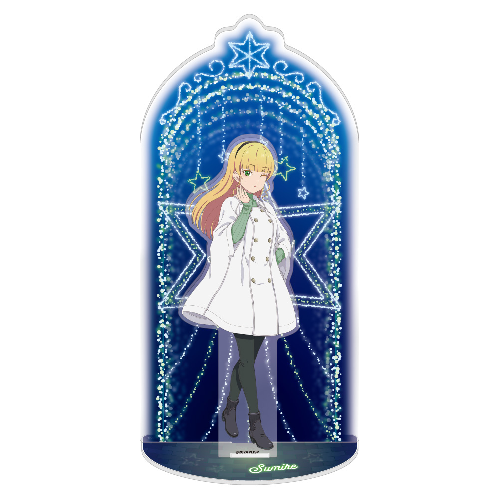 ラブライブ!スーパースター!! アクリルスタンドジオラマ / 平安名 すみれ ホワイトポンチョver. - 公式商品画像 | AniSmile