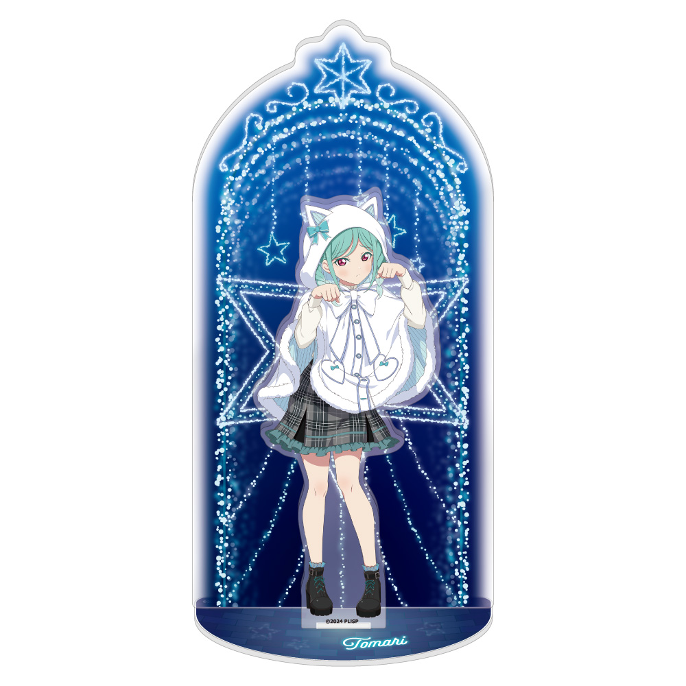 ラブライブ!スーパースター!! アクリルスタンドジオラマ / 鬼塚 冬毬 ホワイトポンチョver. - 公式商品画像 | AniSmile