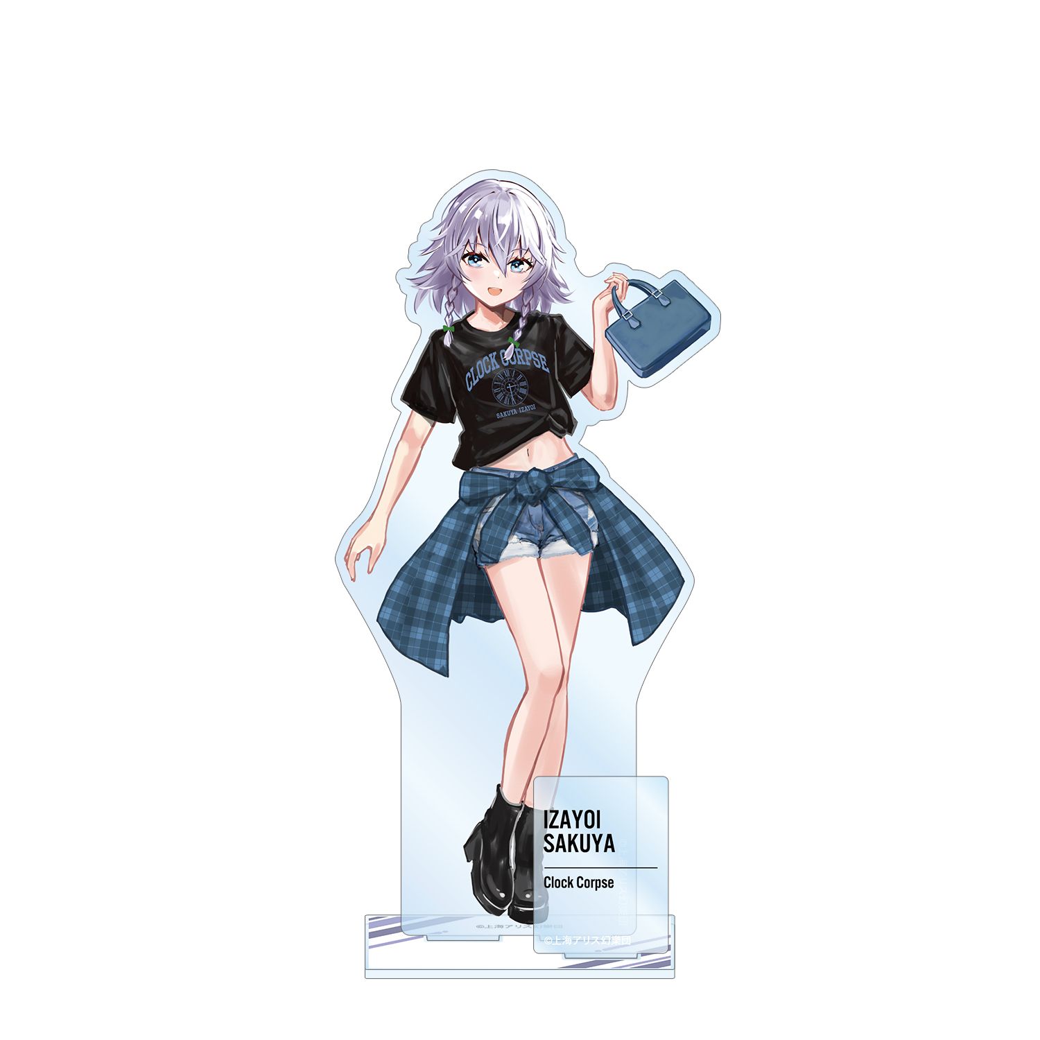 東方Project 松本能人イラスト 十六夜咲夜 現代風ファッションver. パーツ付きBIGアクリルスタンド 画像 3 | AniSmile