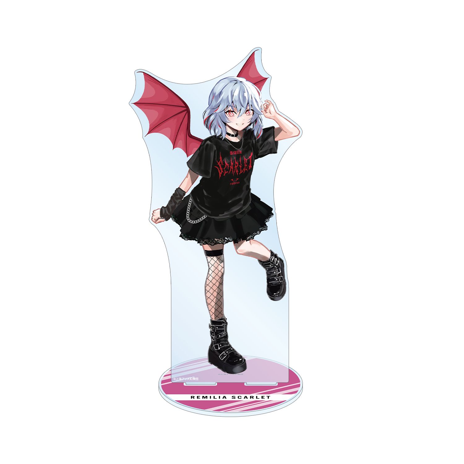 東方Project 松本能人イラスト レミリア・スカーレット 現代風ファッションver. 特大アクリルスタンド - 公式商品画像 | AniSmile