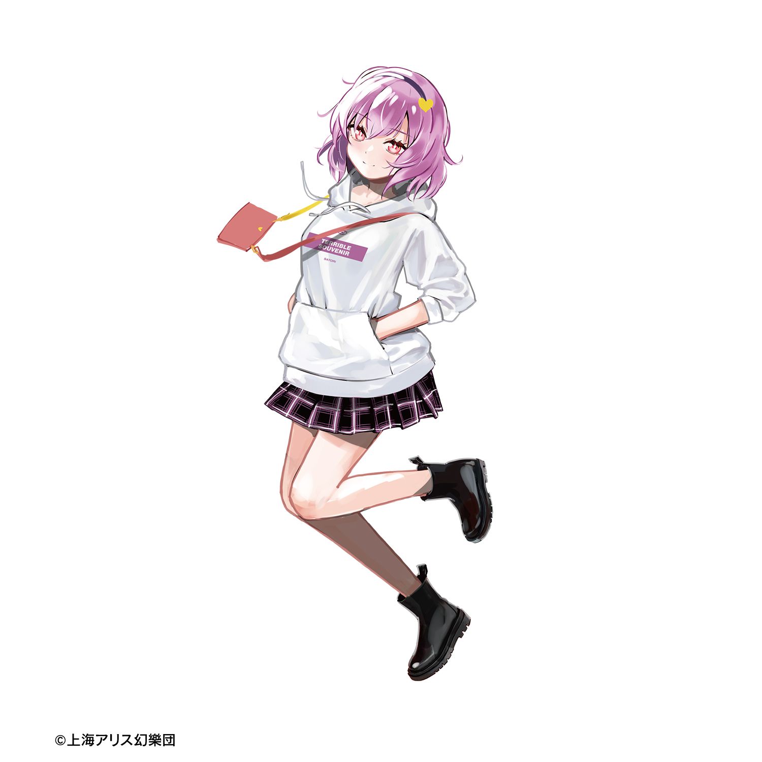 東方Project 松本能人イラスト 現代風ファッションver. 古明地さとり 着用パーカーレディース(サイズ/XXXL) 画像 4 | AniSmile