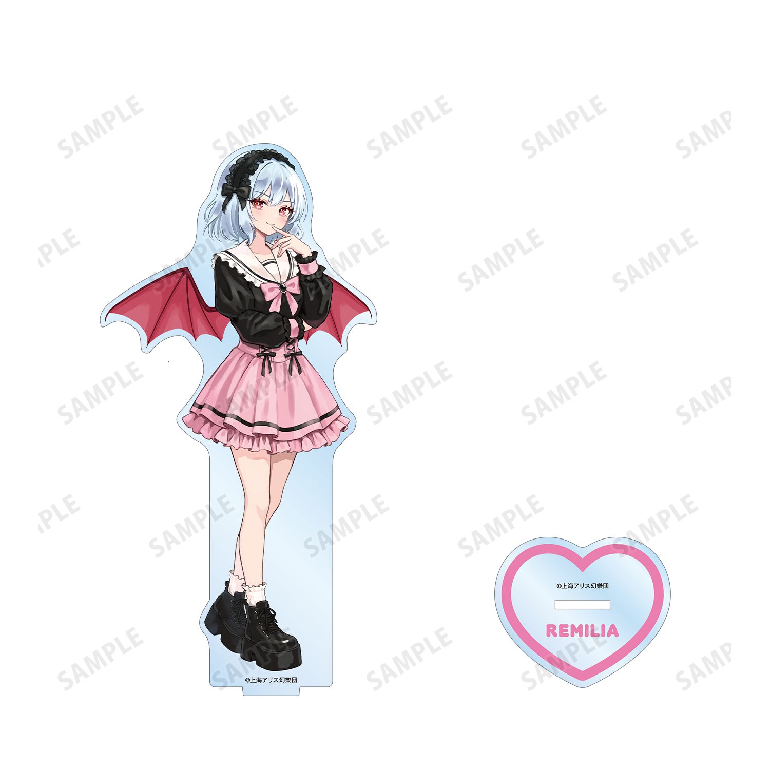 東方Project 松本能人イラスト レミリア・スカーレット ガーリーファッションver. BIGアクリルスタンド 画像 3 | AniSmile