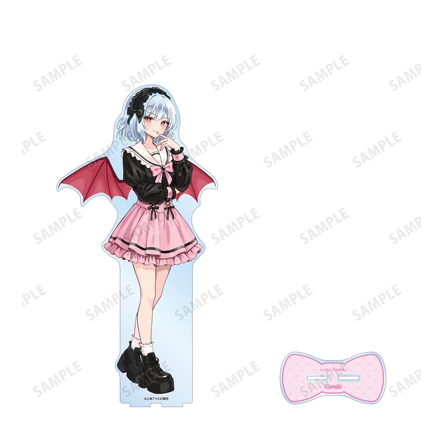 東方Project 松本能人イラスト レミリア・スカーレット ガーリーファッションver. 特大アクリルスタンド 画像 3 | AniSmile