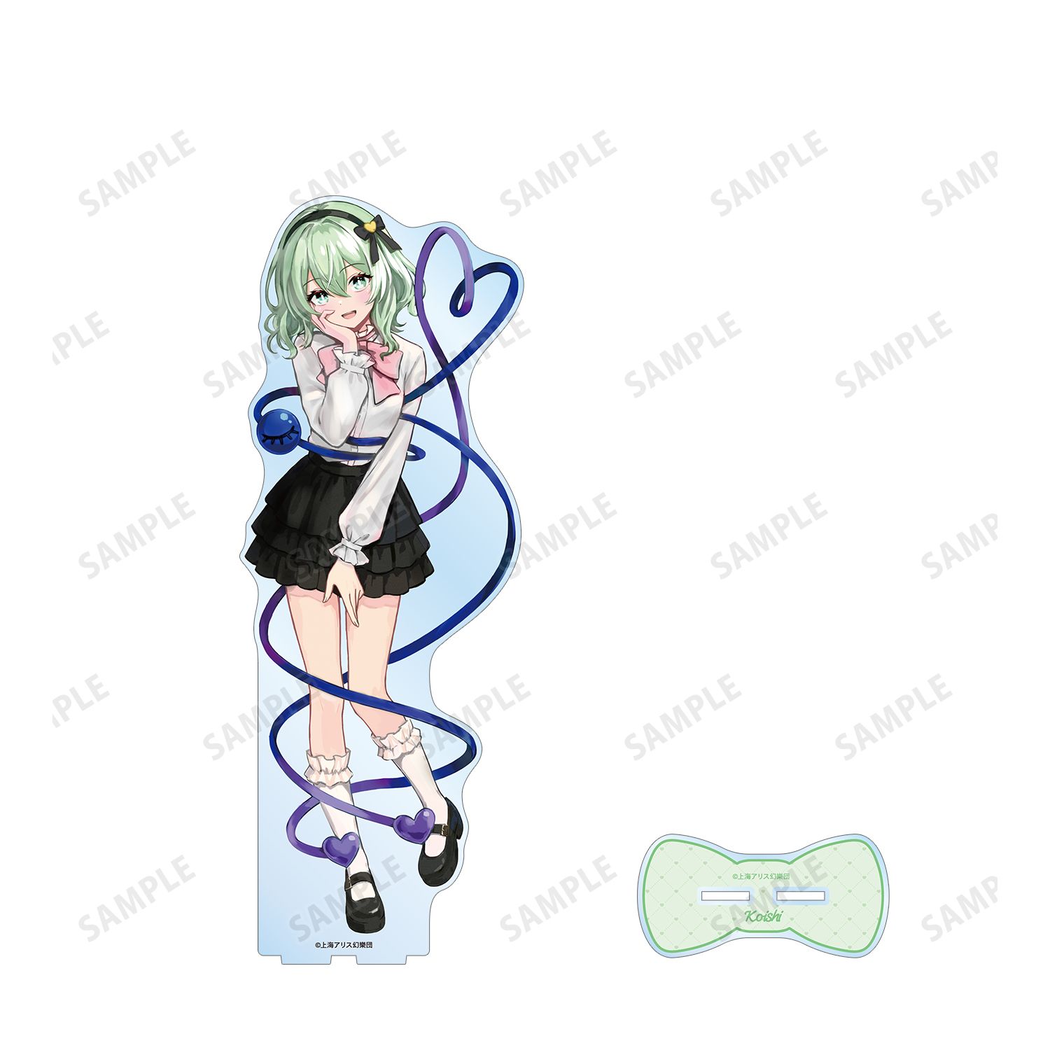 東方Project 松本能人イラスト 古明地こいし ガーリーファッションver. 特大アクリルスタンド 画像 3 | AniSmile