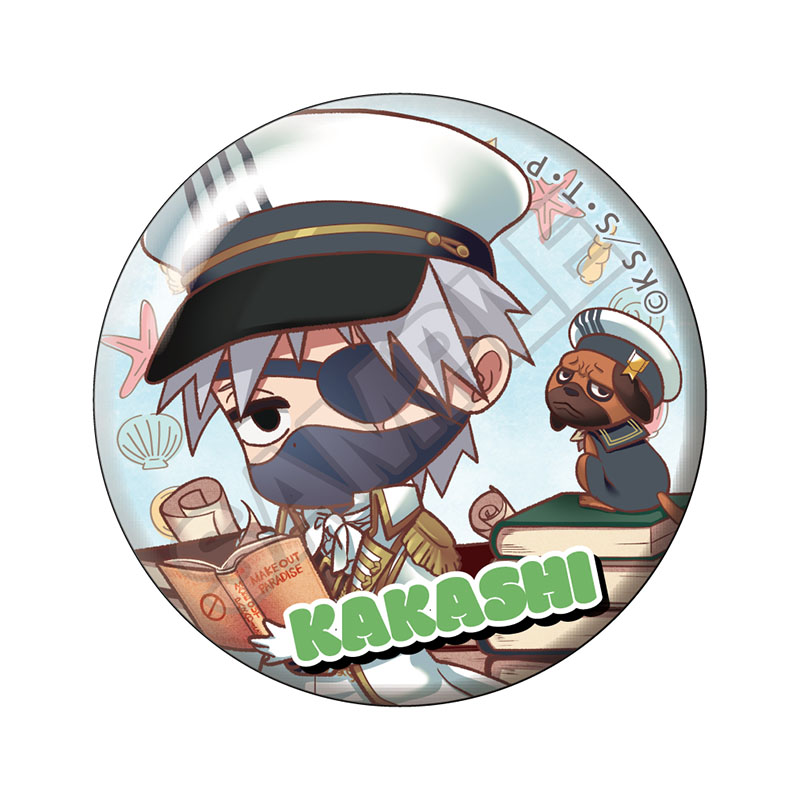 NARUTO -ナルト- 疾風伝 petitry マリンルック 缶バッジ ※1BOX=6入 画像 4 | AniSmile