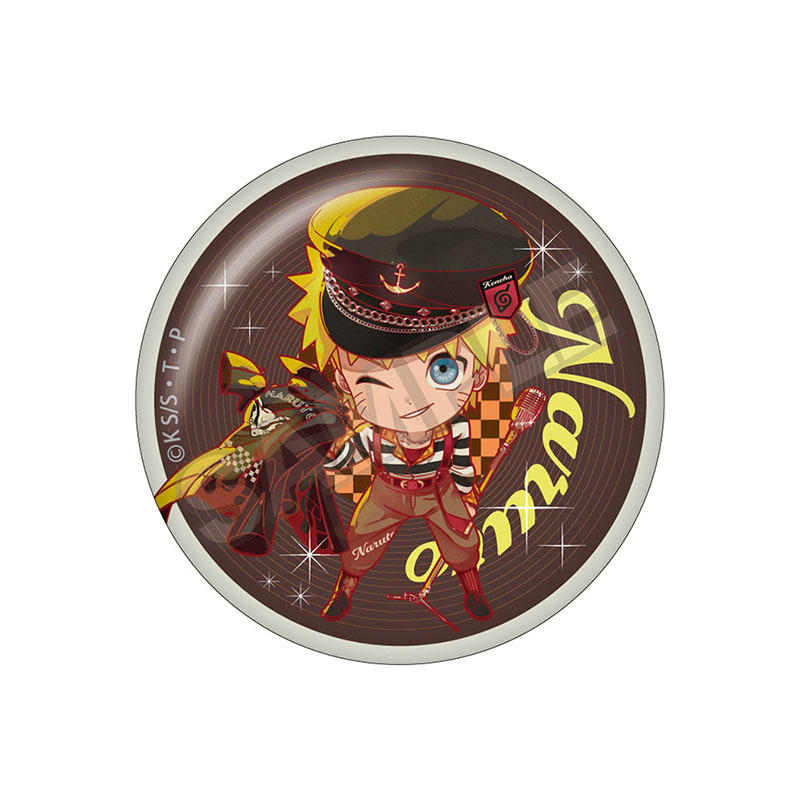 NARUTO -ナルト- 疾風伝 ロカビリーファッション 缶バッジ ※1BOX=6入 画像 2 | AniSmile