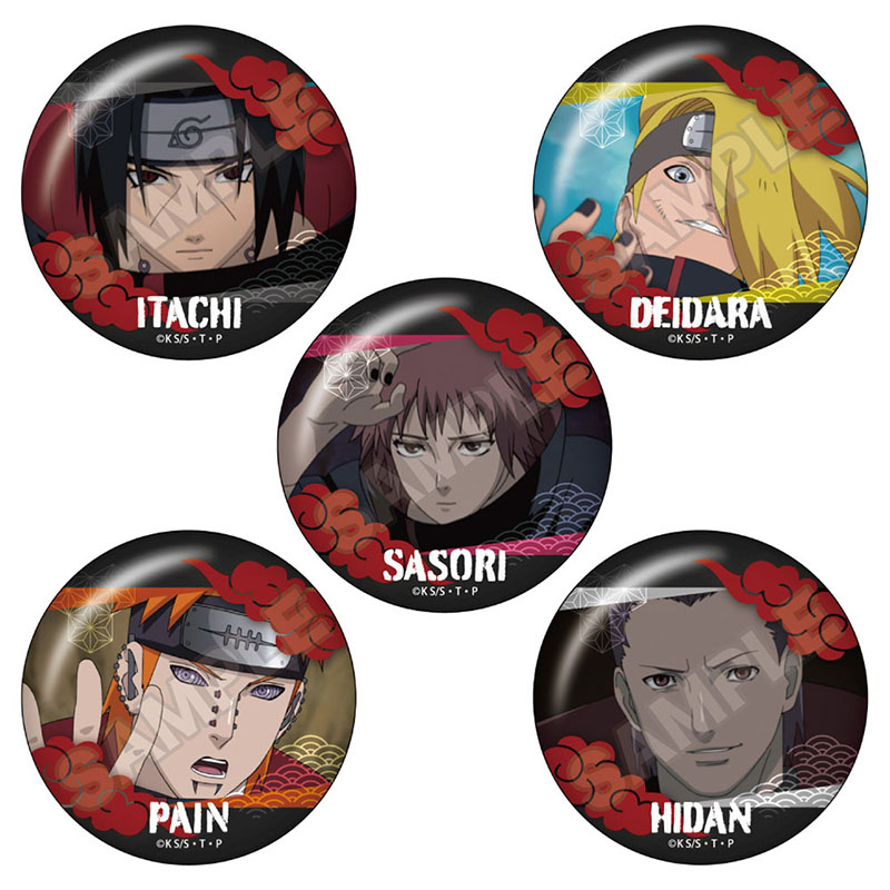 NARUTO -ナルト- 疾風伝 場面写vol.3 缶バッジ ※1BOX=5入 - 公式商品画像 | AniSmile