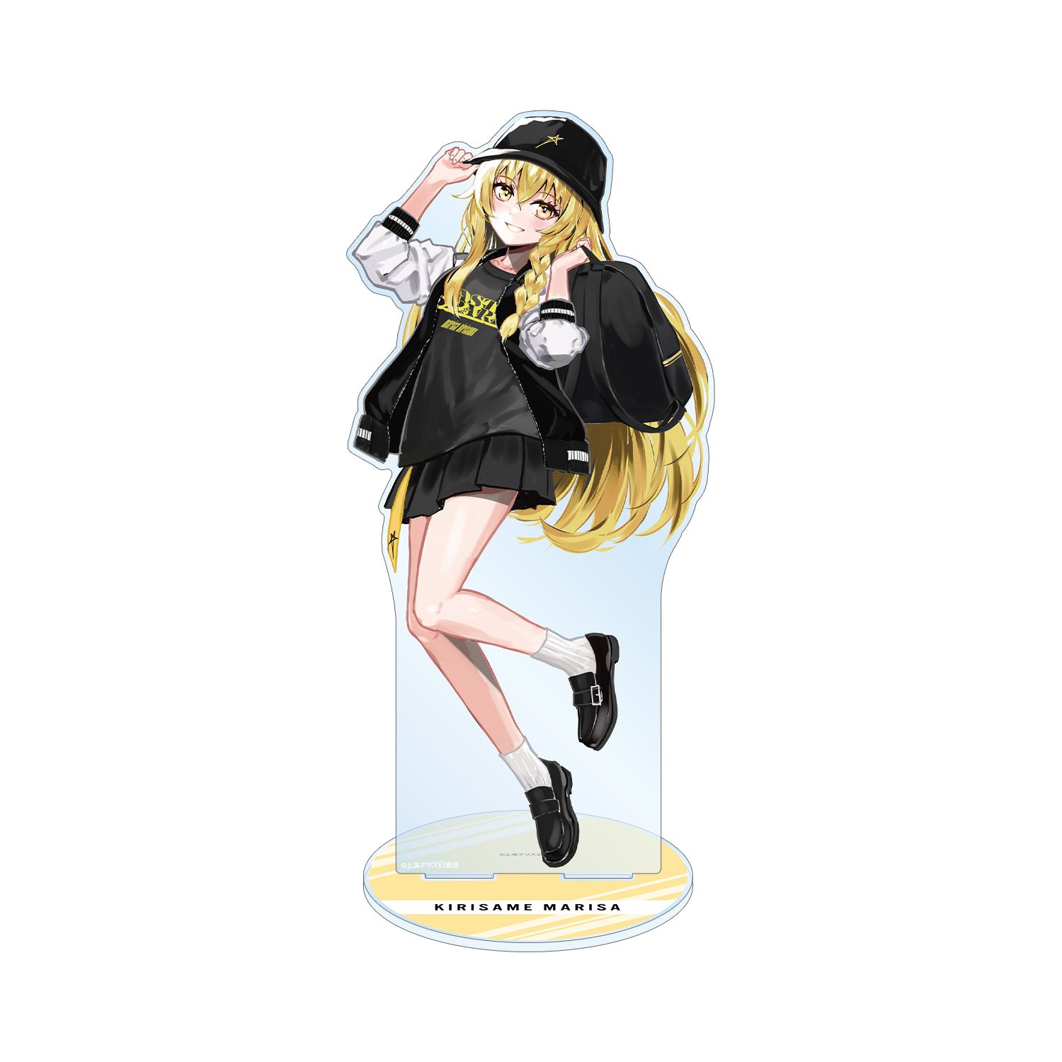 東方Project 松本能人イラスト 霧雨魔理沙 現代風ファッションver. 特大アクリルスタンド 画像 6 | AniSmile