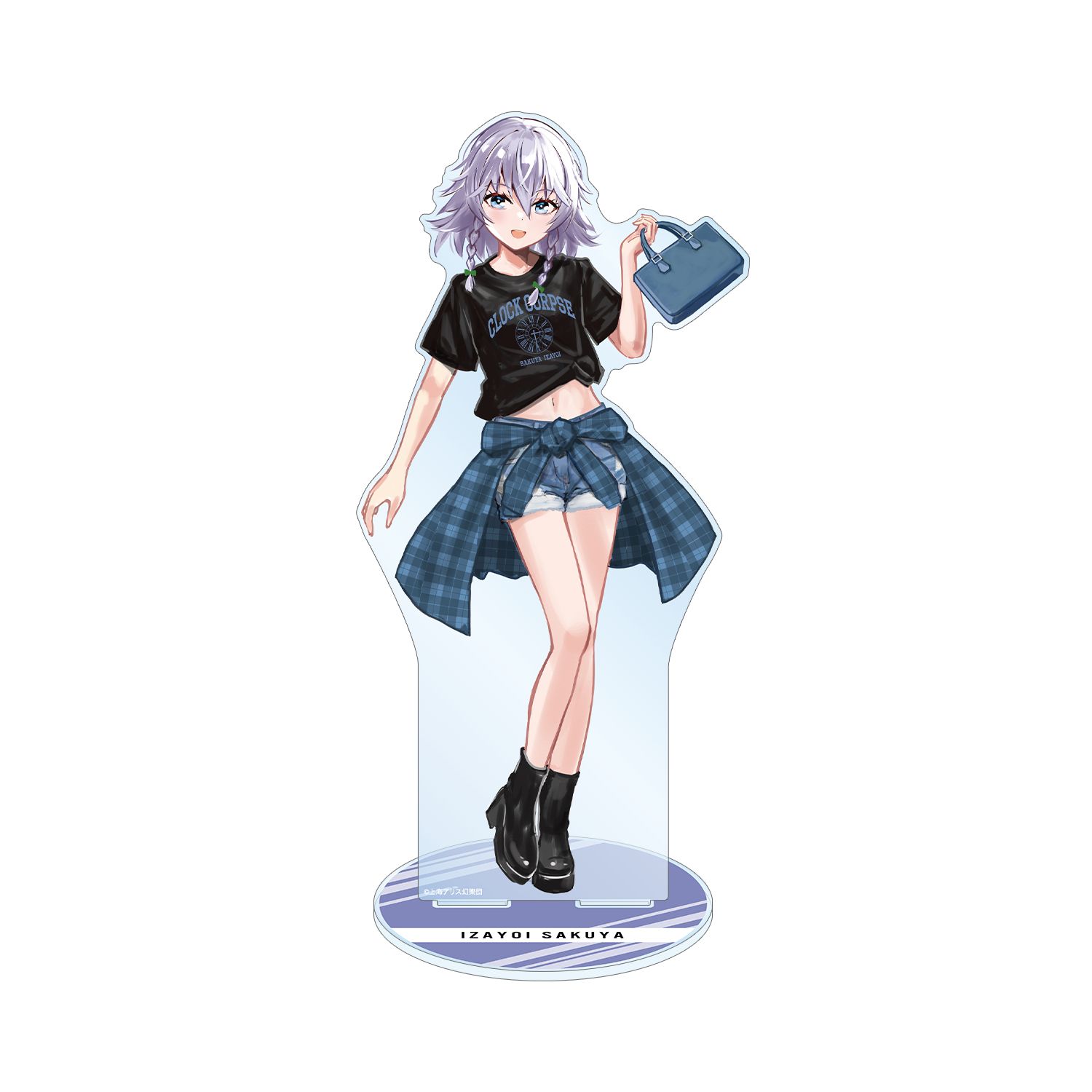 東方Project 松本能人イラスト 十六夜咲夜 現代風ファッションver. 特大アクリルスタンド 画像 6 | AniSmile