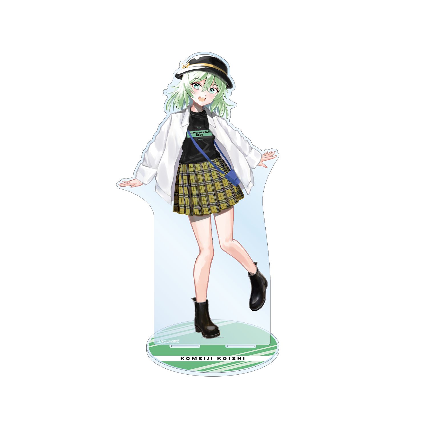 東方Project 松本能人イラスト 古明地こいし 現代風ファッションver. 特大アクリルスタンド 画像 6 | AniSmile