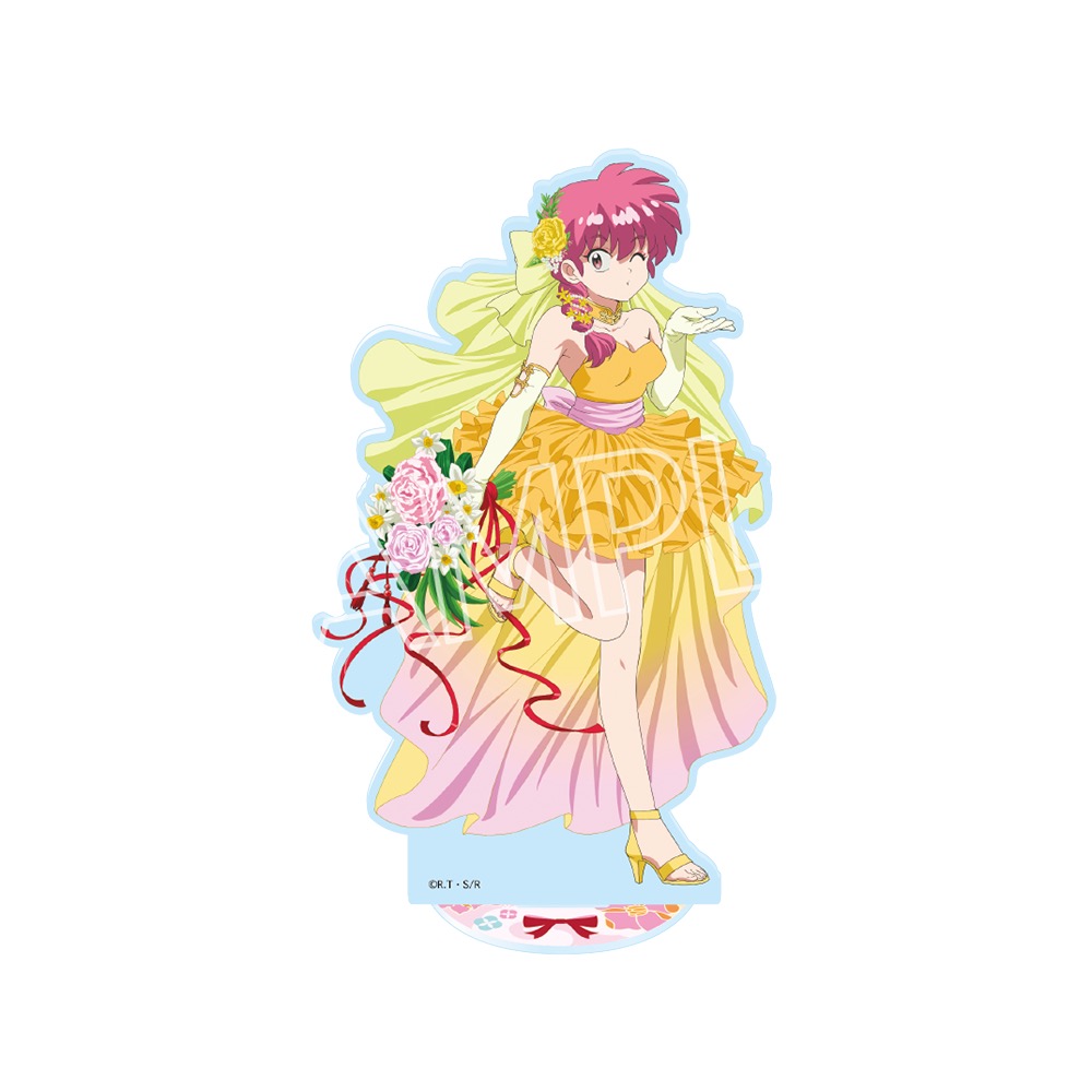 らんま1/2 フラワーブーケ アクリルスタンド Lサイズ らんま - 公式商品画像 | AniSmile