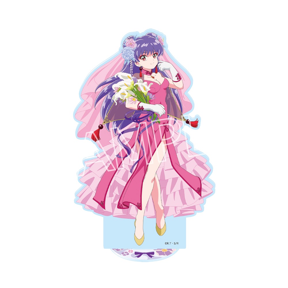 らんま1/2 フラワーブーケ アクリルスタンド Lサイズ シャンプー - 公式商品画像 | AniSmile